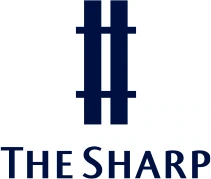 더샵 (THE SHARP) 공식 로고 — 포스코이앤씨 프리미엄 주거 브랜드